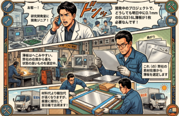 SUS316L 0.1ミリの 材料売り