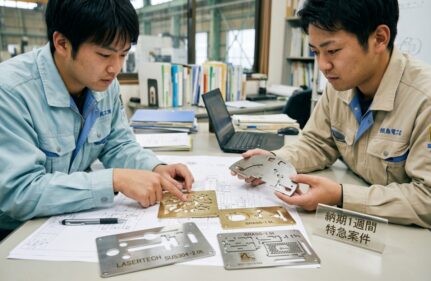 お盆休み明け、特急案件への対応もレーザーテックにお任せください！**